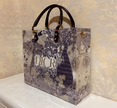 大牌紙袋改造DIY材料包 ( 含紙袋 ) Dior 包包 手提袋 名牌紙袋包