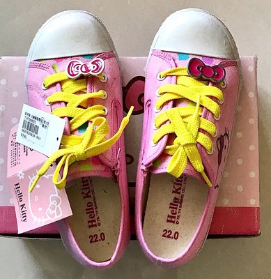 HELLO KITTY  布鞋 （ 童布鞋 ）粉色