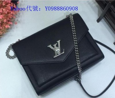 Shop Louis Vuitton LOCKME Mylockme chain pochette (M80673, M63471) by  sunnyfunny