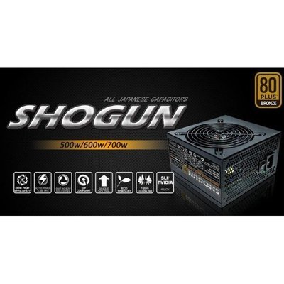 附發票【鼎立資訊 】Xigmatek SHOGUN 將軍(Shogun SJ-B600) 600W電源供應器 銅牌認證