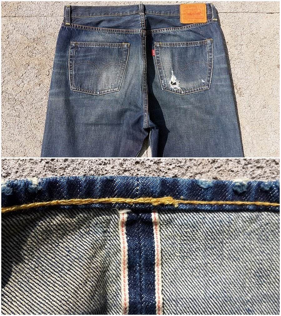 西方不敗全新歐洲版Levi's LVC 501XX S501XX 1944年大E 44501