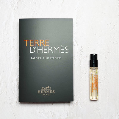 Hermes 愛馬仕 大地 男性香精 2ML 噴式 (原廠試管/針管)  Terre DHermes