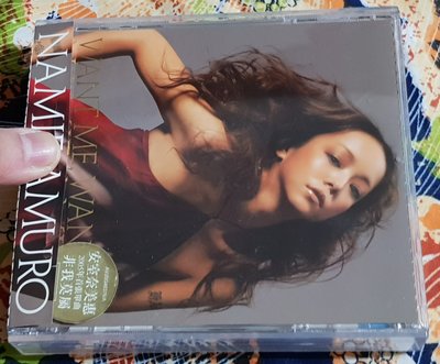 R日語(二手CD)安室奈美惠~Namie Amuro~非我莫屬~CD+DVD～有側標～