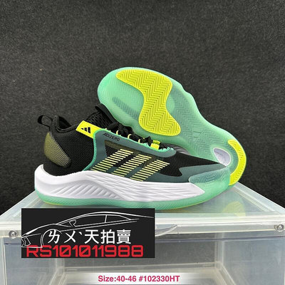 adidas Adizero Select 黑綠黃 綠 黃 黃色 黑 白色 白 綠色 籃球鞋 男款 NBA 實戰