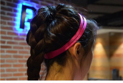 運動髮帶運動跑步有氧活動強力彈性防滑髮帶頭帶 運動髮帶