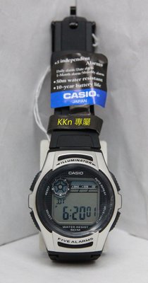 KKn a25_060000 CASIO W-213手錶