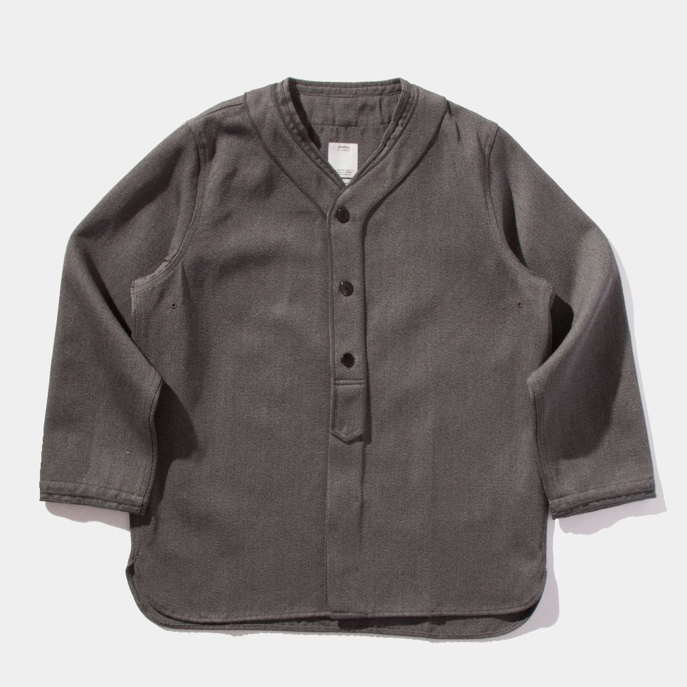 VISVIM DUGOUT SHIRT L/S Size:3 GREY | Yahoo奇摩拍賣