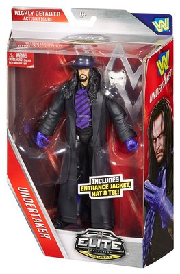 [美國瘋潮]正版WWE Undertaker Elite Legend Figure 黑暗帝王傳奇款精華版公仔人偶