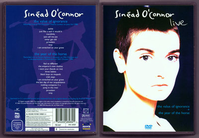 Sinead O&rsquo;Connor - Live The Value of Ignorance (DVD)