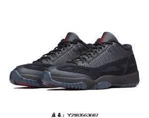 （全新正品）Air Jordan 11 Low IE Referee 306008-003 黑紅 裁判時尚潮流休閒鞋 限