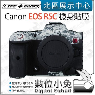 數位小兔【 LIFE+GUARD Canon EOS R5C 相機貼膜 一般款式 】包膜 貼膜 保護貼 相機 公司貨