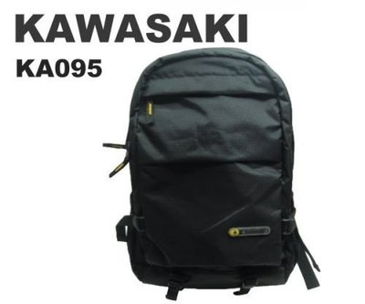加賀皮件 KAWASAKI 多層收納設計四色仼選輕量防潑水休閒後背包 KA-095