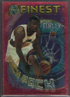 95-96 FINEST RACK PACK #RP-5 MICHAEL FINLEY RC