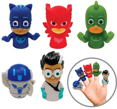 預購 美國帶回 PJ Masks 睡衣小英雄 洗澡玩具 指偶 玩具 粉絲最愛 創造想像力 學習力