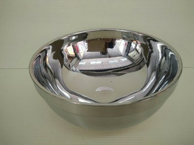 高級不鏽鋼雙層隔熱碗18cm