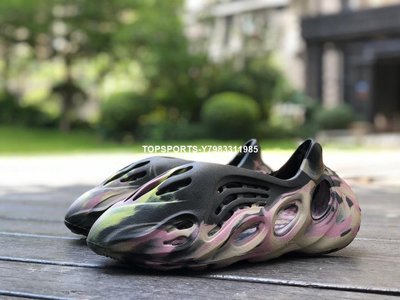 Adidas Yeezy 椰子洞洞鞋 運動涼鞋 毒液紫色 小醜 IG9562