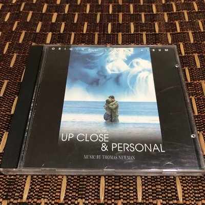 二手CD 因為你愛過我（UP CLOSE & PERSONAL）電影原聲帶專輯（美國版）