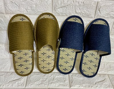 現貨 日本製 日式 中性 紳士 男女兩用 室內  拖鞋 榻榻米材質 (28cm)
