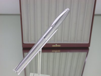 全新品 USA超稀有早期美國製方頭 SHFAFFER西華444 全鋼白夾 EF尖鋼筆