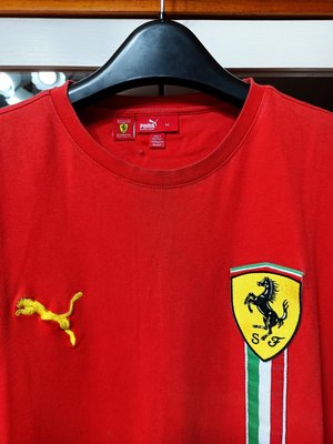 PUMA Ferrari 聯名 運動 休閒 T恤 M 現貨