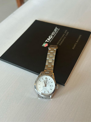 TAG Heuer 瑞士豪雅女錶 不鏽鋼錶帶珍珠母貝