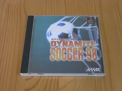 【小蕙館】PS~ Dynamite Soccer '98 熱力足球98 (純日版) 有側標