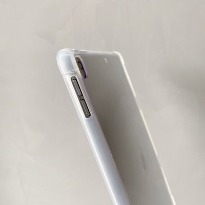 透明亞克力背板 帶筆槽防摔保護殼 適用於 iPad Air4 Air5 9 8 7 pro mini6 10.2