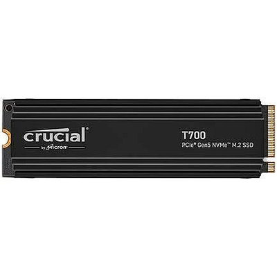 【宅天下】Micron Crucial T700 1TB (Gen5 M.2 含原廠散熱片) SSD 固態硬碟