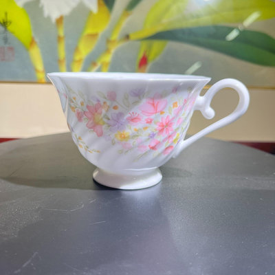日本nikko日光花卉骨瓷咖啡杯