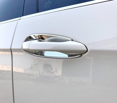 圓夢工廠 Benz 賓士 B W246 B180 B200 2012~2018 改裝 鍍鉻銀 車門把手防刮門碗內襯 飾貼