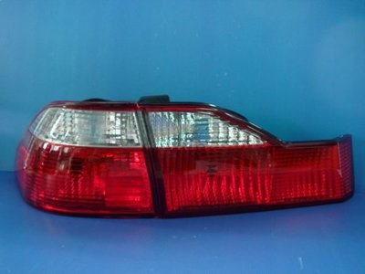 小亞車燈※全新 雅哥k9 雅哥6代 accord-98-02年 紅白晶鑽尾燈一組2700元depo製