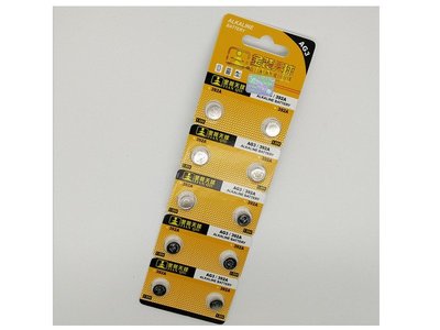 LR41鈕釦電池/AG3鈕釦電池/LR621電池/LR736/192/392A 碼錶/溫度計/電子產品 桃園《蝦米小鋪》
