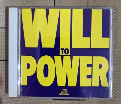 Will To Power 同名 日版 CD