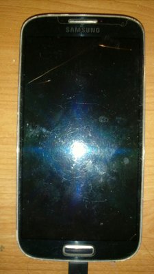 $$【故障機】 三星 Samsung S4 (GT-i9500)『藍色』$$