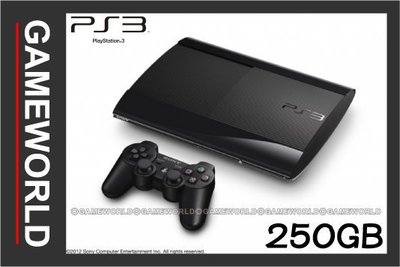 PS3主機 250G 黑 公司貨(PS3主機)+ 10片遊戲