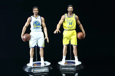 惠美玩品 歐美系列 其他 公仔 2207 柯瑞 籃球明星 NBA 斯蒂芬 庫裡 白衣 黃衣 雙頭雕 可動 共兩款