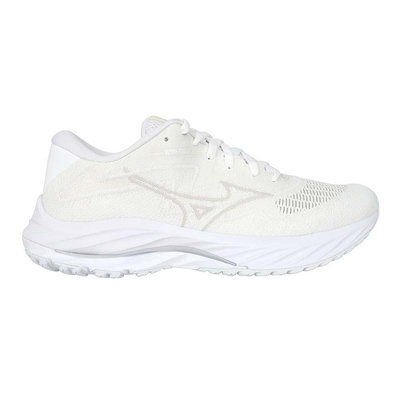 MIZUNO WAVE RIDER 27 SSW 女慢跑鞋-運動 J1GD237573 白米白 尺寸:23-25.5cm