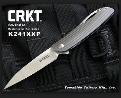 刀品世家 美國原廠正品 CRKT K241XXP 日本刀 直刀 砍刀 開山刀 中國劍 自動刀