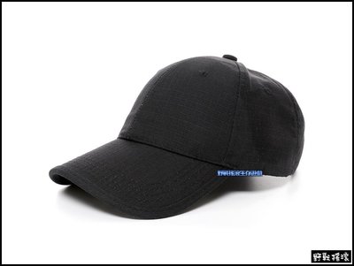 【野戰搖滾-生存遊戲】指揮官戰術棒球帽、小帽【黑色】可調戰術帽軍帽網帽特警勤務帽SWAT小帽