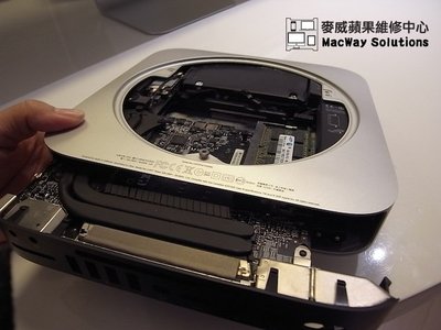 [台中 麥威蘋果] Apple維修中心: Mac mini/ mini Server維修 硬碟/雙硬碟升級 風扇異音