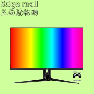 5Cgo【福利品】華碩ASUS PG32UQ 32型ROG Swift電競顯示器(內建喇叭/可壁掛/低藍光/不閃屏)含稅