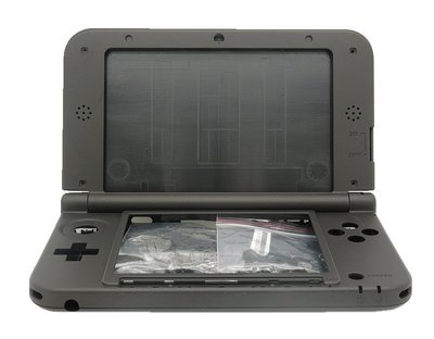 任天堂 Nintendo 3DSLL N3DSLL 主機殼 主機外殼(黑色)【台中恐龍電玩】