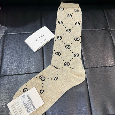 【EZ兔購】~正品 GUCCI 襪子 意大利製 女 現貨