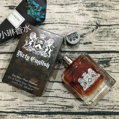 現貨熱銷-壞男孩 Juicy Couture 橘滋 Dirty English 臟話男士香水100ML香水持久