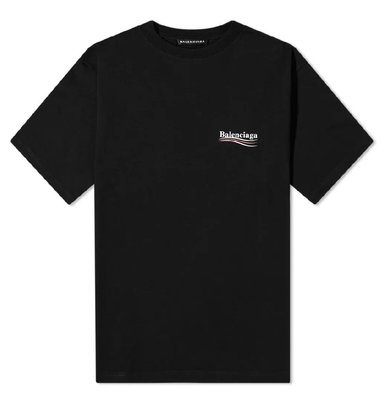 Balenciaga 巴黎世家 可樂T 短T 黑色素tee 全新正品 t-shirt 短袖T恤