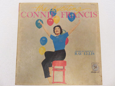 【柯南唱片】the exciting connie francis( 康妮弗朗西斯)/原版7吋盤式錄音帶＞＞TAPE