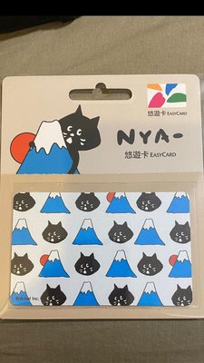 日本 🇯🇵 富士山 聖山 悠遊卡  小黑貓🐈⬛ 貓咪 （搭配 使用 造型加分）