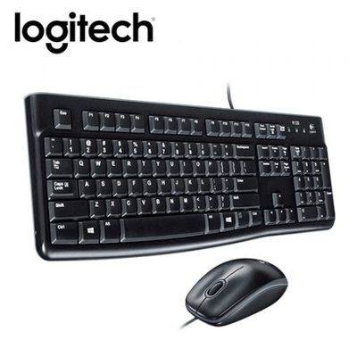 【采采3C】羅技 Logitech  MK120 有線鍵盤滑鼠組 高解析度光學追蹤定位技術 曲線型空白鍵 USB