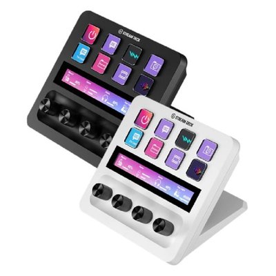 米特3C數位–Elgato STREAM DECK + 視頻直播操作控制台/白10GBD9911/黑