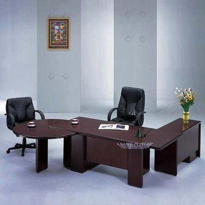 【〜101辦公世界〜】ED-312主管桌、高級木製辦公桌…新竹以北免運費